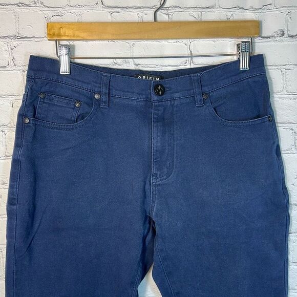 Origin Jeans Mens 31 Blue Jeans Straight Leg Stretch W31 L30 - Picture 2 of 10